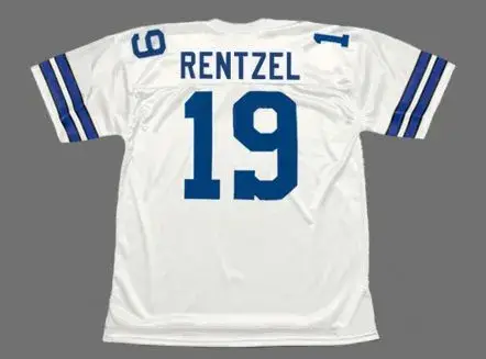 LANCE RENTZEL Dallas Cowboys 1970 Throwback NFL Football Jersey 