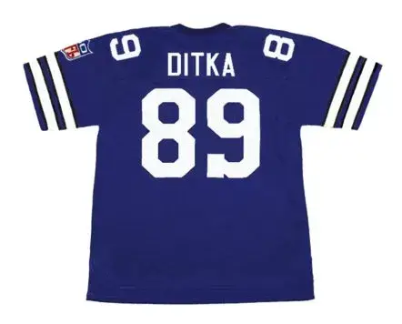 MIKE DITKA Dallas Cowboys 1969 Throwback NFL Football Jersey 