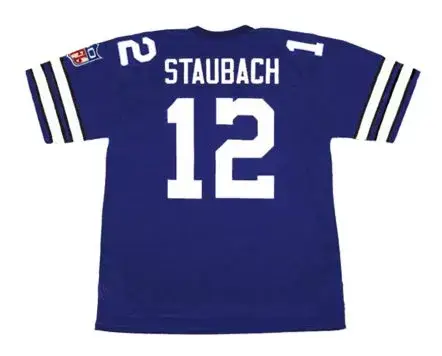 ROGER STAUBACH Dallas Cowboys 1969 Throwback NFL Football Jersey 