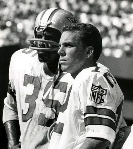 ROGER STAUBACH Dallas Cowboys 1969 Throwback NFL Football Jersey 