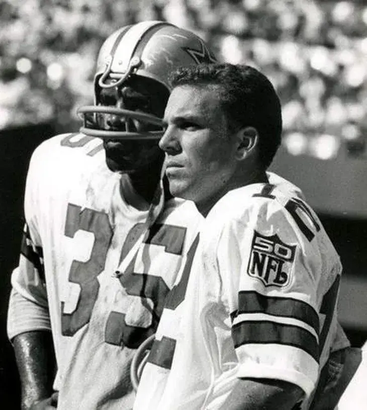 ROGER STAUBACH Dallas Cowboys 1969 Throwback NFL Football Jersey 