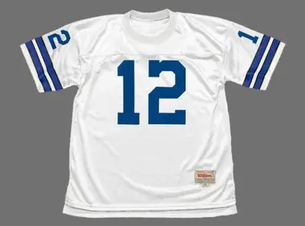 ROGER STAUBACH Dallas Cowboys 1971 Throwback NFL Football Jersey
