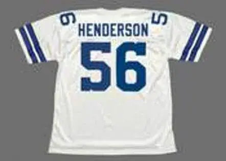 THOMAS HENDERSON Dallas Cowboys 1977 Throwback NFL Football Jersey 