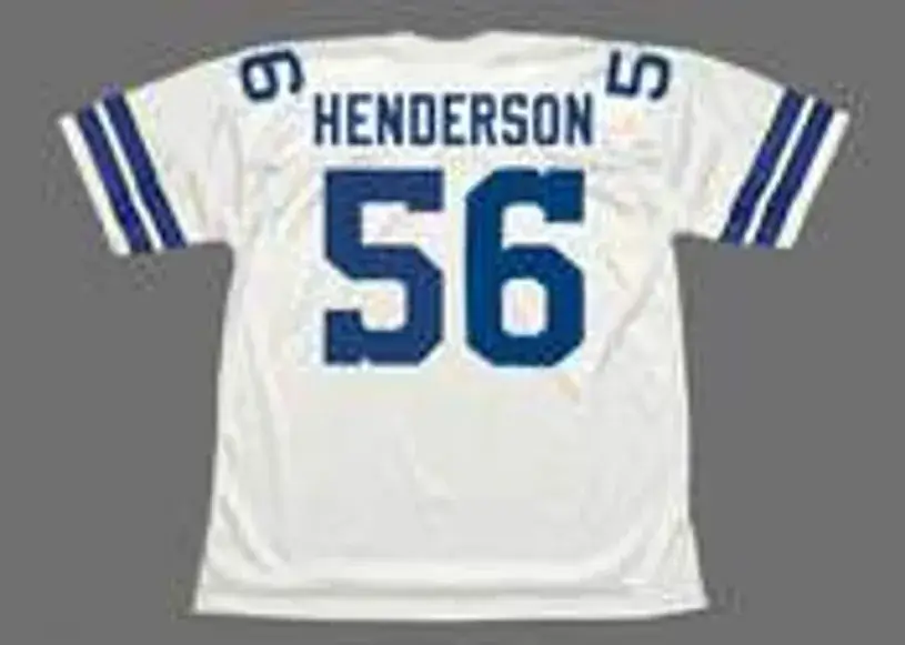 THOMAS HENDERSON Dallas Cowboys 1977 Throwback NFL Football Jersey 