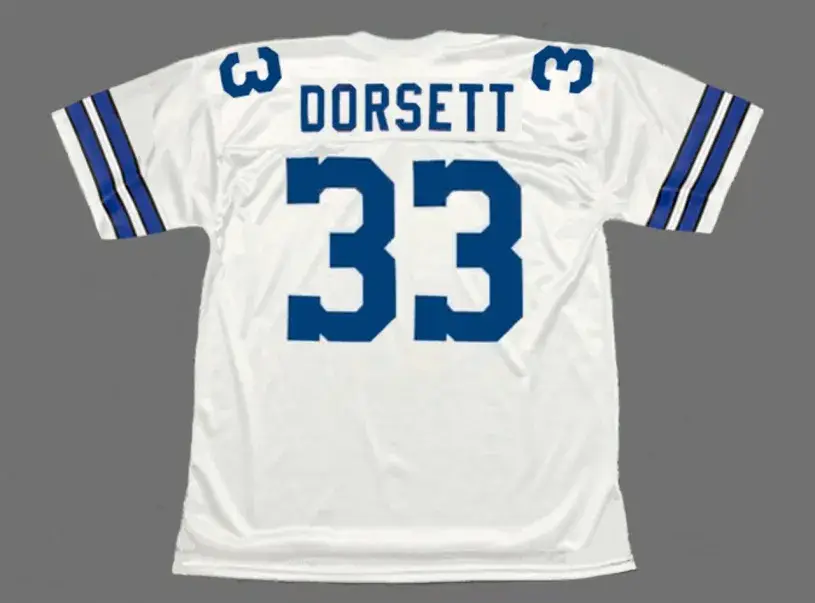 TONY DORSETT Dallas Cowboys 1977 Throwback NFL Football Jersey 