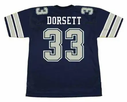TONY DORSETT Dallas Cowboys 1985 NFL Football Throwback Jersey 