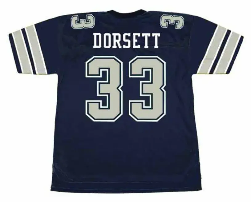 TONY DORSETT Dallas Cowboys 1985 NFL Football Throwback Jersey 