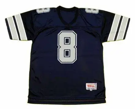 TROY AIKMAN Dallas Cowboys 1992 Throwback NFL Football Jersey