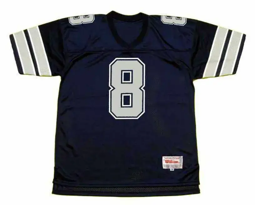 TROY AIKMAN Dallas Cowboys 1992 Throwback NFL Football Jersey