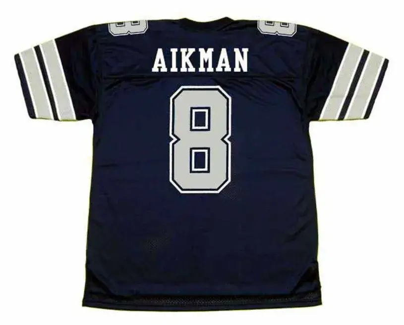 TROY AIKMAN Dallas Cowboys 1992 Throwback NFL Football Jersey 