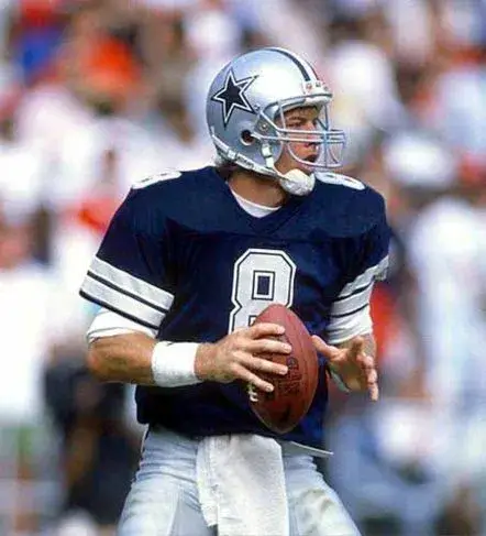 TROY AIKMAN Dallas Cowboys 1992 Throwback NFL Football Jersey 