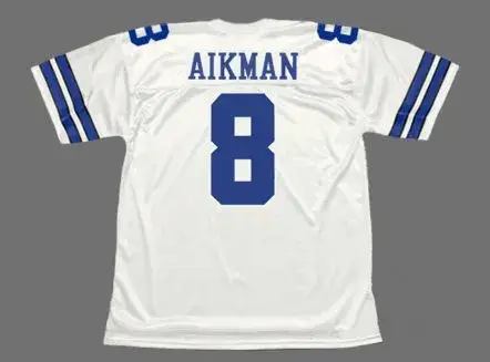 TROY AIKMAN Dallas Cowboys 1994 Throwback NFL Football Jersey 