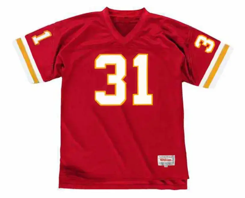 PRIEST HOLMES Kansas City Chiefs 2002 Throwback Home NFL Football Jersey