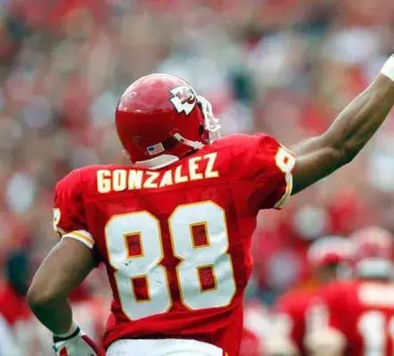 TONY GONZALEZ Kansas City Chiefs 1998 Throwback Home NFL Football Jersey 