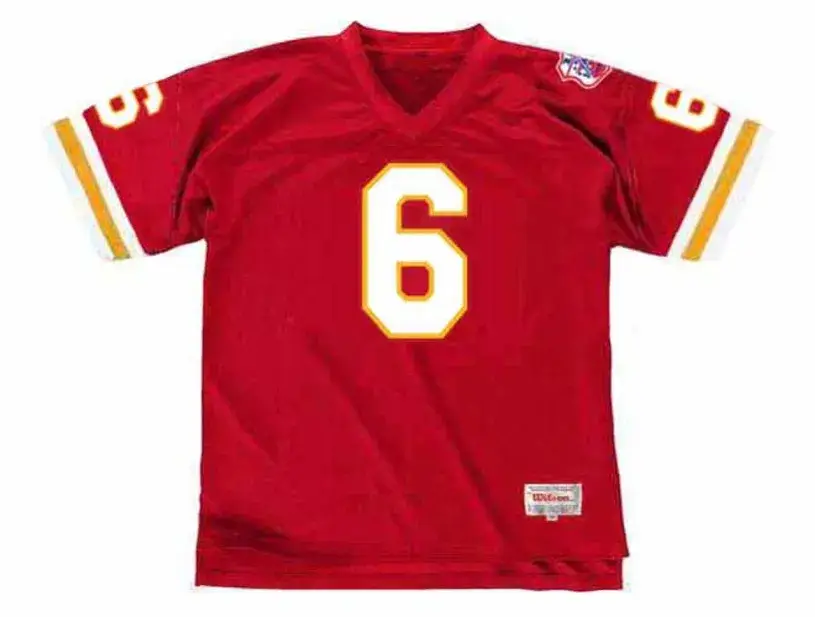 WARREN McVEA Kansas City Chiefs 1969 Throwback Home NFL Football Jersey