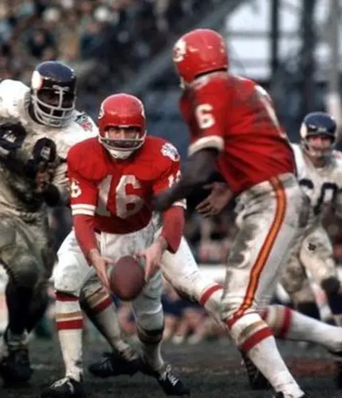 WARREN McVEA Kansas City Chiefs 1969 Throwback Home NFL Football Jersey 