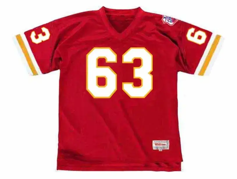 WILLIE LANIER Kansas City Chiefs 1969 Throwback Home NFL Football Jersey