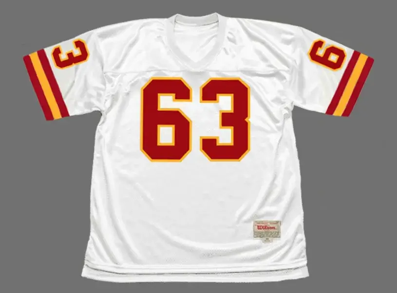 WILLIE LANIER Kansas City Chiefs 1973 Throwback NFL Football Jersey