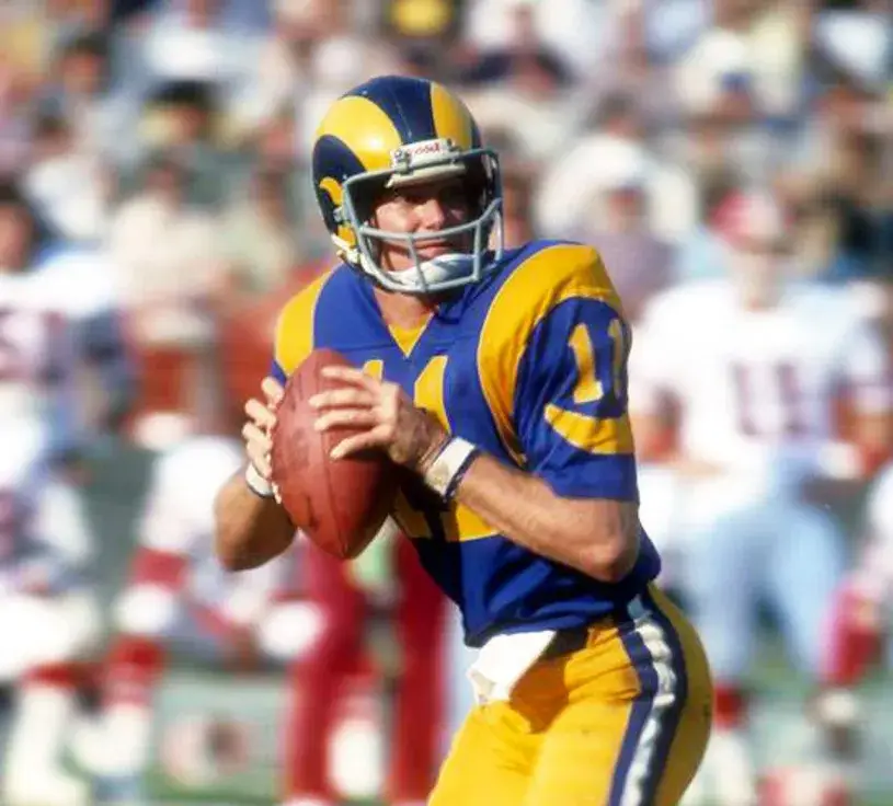 PAT HADEN Los Angeles Rams 1977 Throwback NFL Football Jersey 