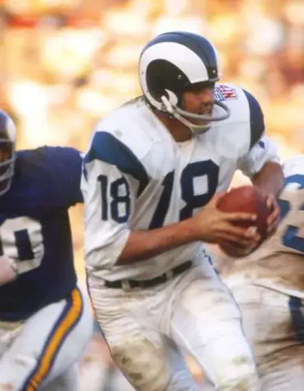 ROMAN GABRIEL Los Angeles Rams 1969 Throwback NFL Football Jersey 