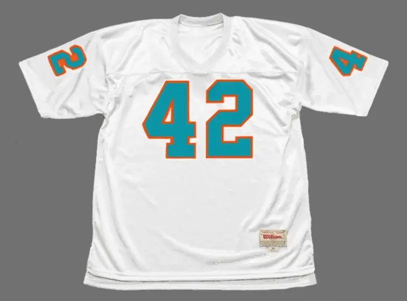 PAUL WARFIELD Miami Dolphins 1972 Throwback NFL Football Jersey
