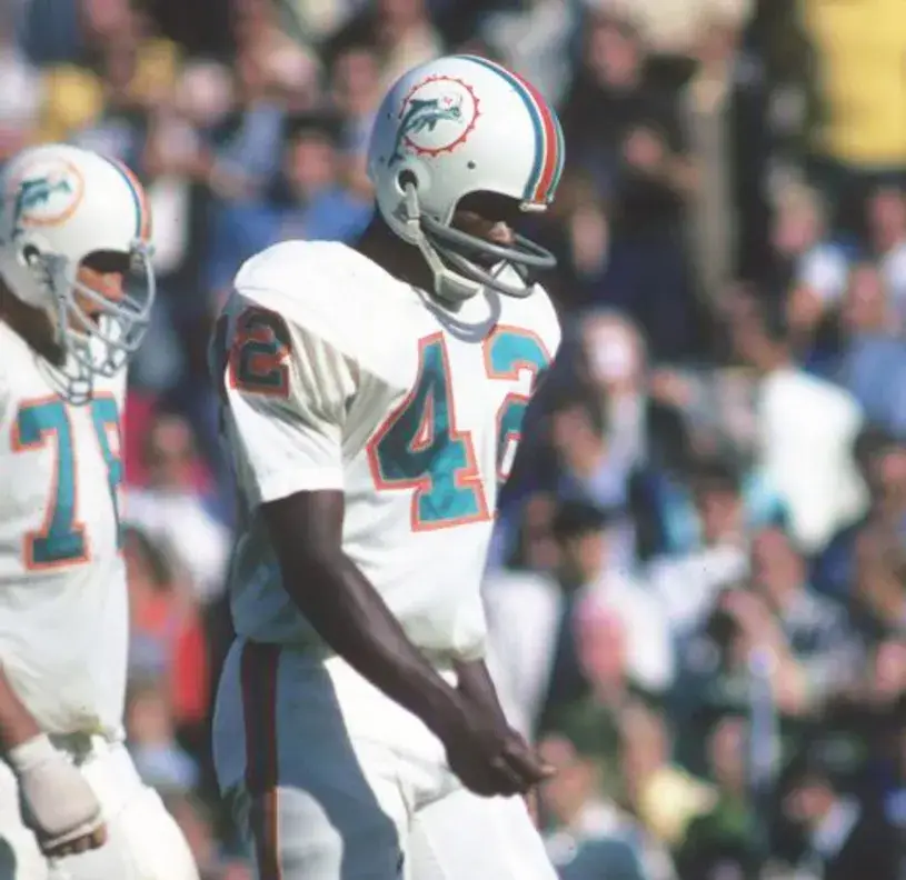 PAUL WARFIELD Miami Dolphins 1972 Throwback NFL Football Jersey 