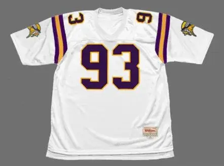JOHN RANDLE Minnesota Vikings 1998 Away Throwback NFL Football Jersey