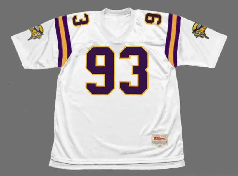 JOHN RANDLE Minnesota Vikings 1998 Away Throwback NFL Football Jersey