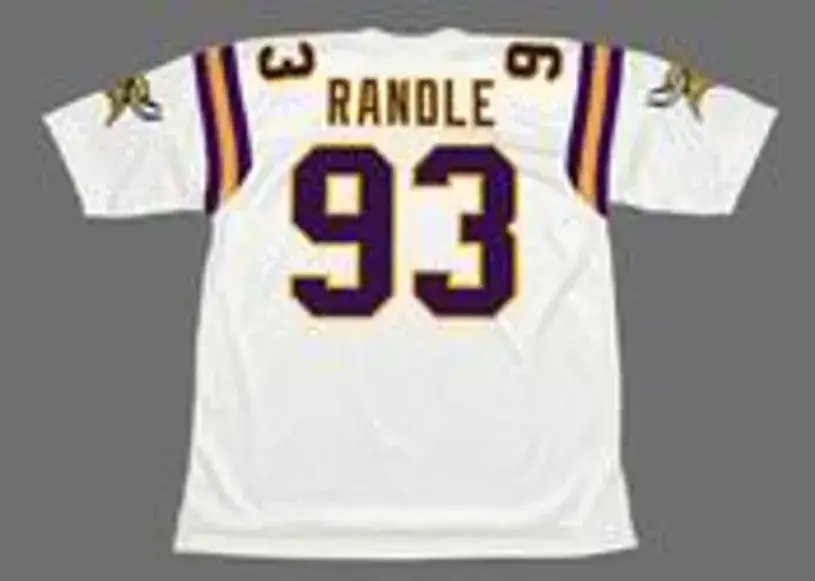 JOHN RANDLE Minnesota Vikings 1998 Away Throwback NFL Football Jersey 