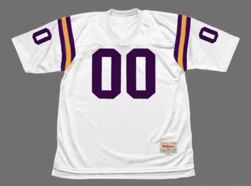 MINNESOTA VIKINGS 1970’s Throwback Away NFL Jersey Customized “Any Name & Number(s)”