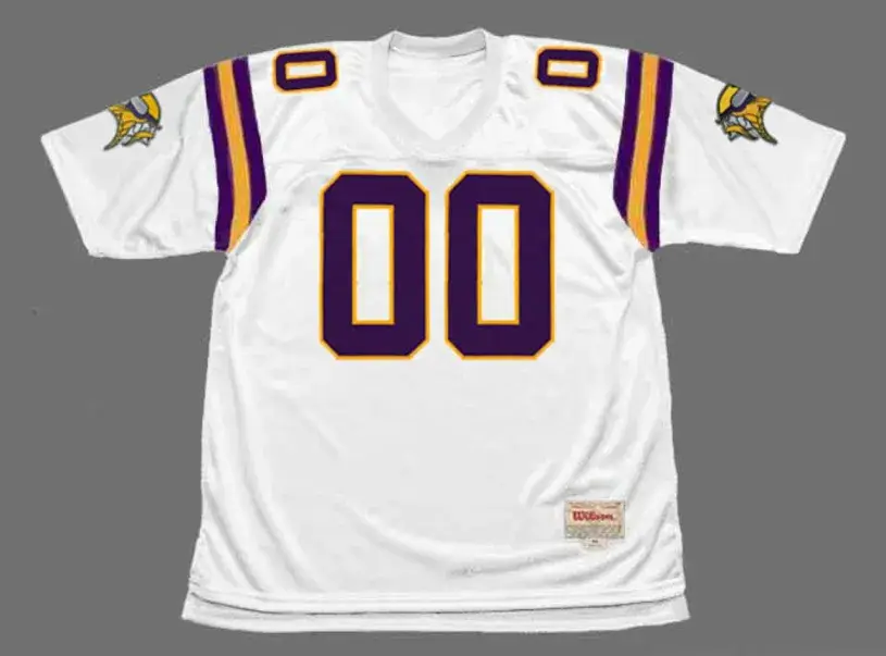 MINNESOTA VIKINGS 1990’s Throwback Away NFL Jersey Customized “Any Name & Number(s)”
