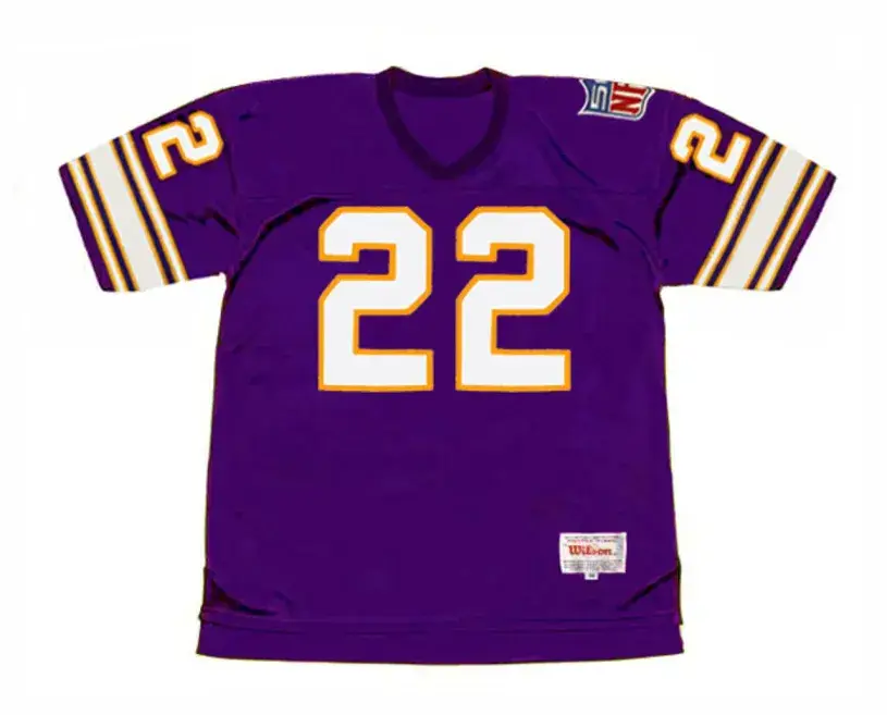 PAUL KRAUSE Minnesota Vikings 1969 Throwback Home NFL Football Jersey