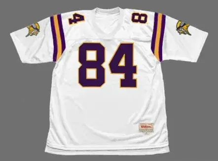 RANDY MOSS Minnesota Vikings 2003 Away Throwback NFL Football Jersey