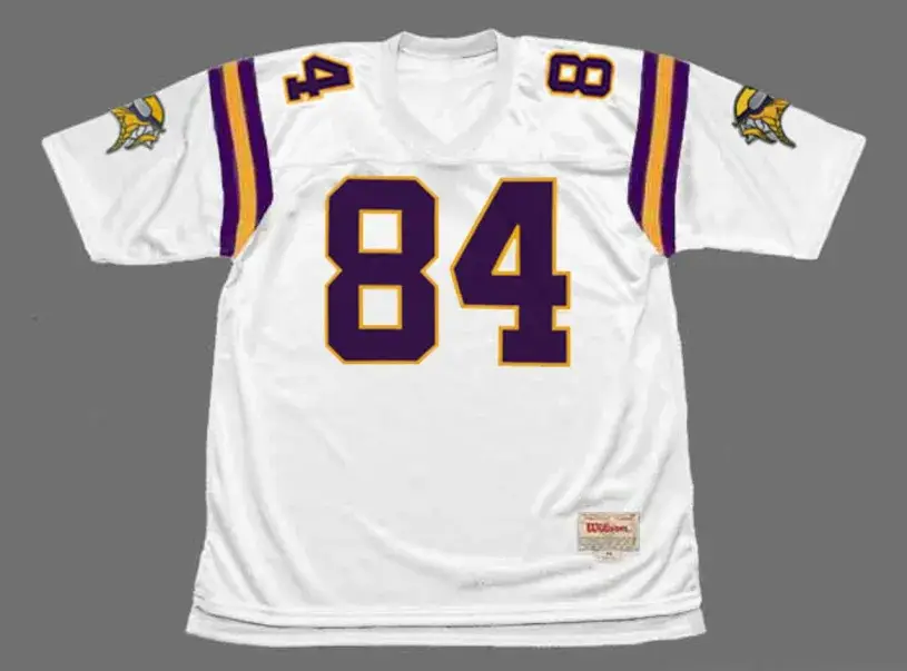 RANDY MOSS Minnesota Vikings 2003 Away Throwback NFL Football Jersey