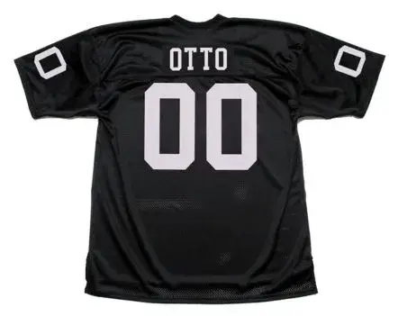JIM OTTO Oakland Raiders 1970 Home Throwback NFL Football Jersey 