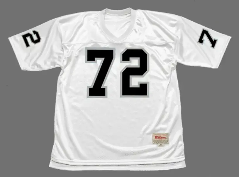 JOHN MATUSZAK Oakland Raiders 1976 Throwback Away NFL Football Jersey
