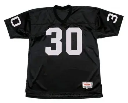 MARK VAN EEGHEN Oakland Raiders 1976 Throwback Home NFL Football Jersey