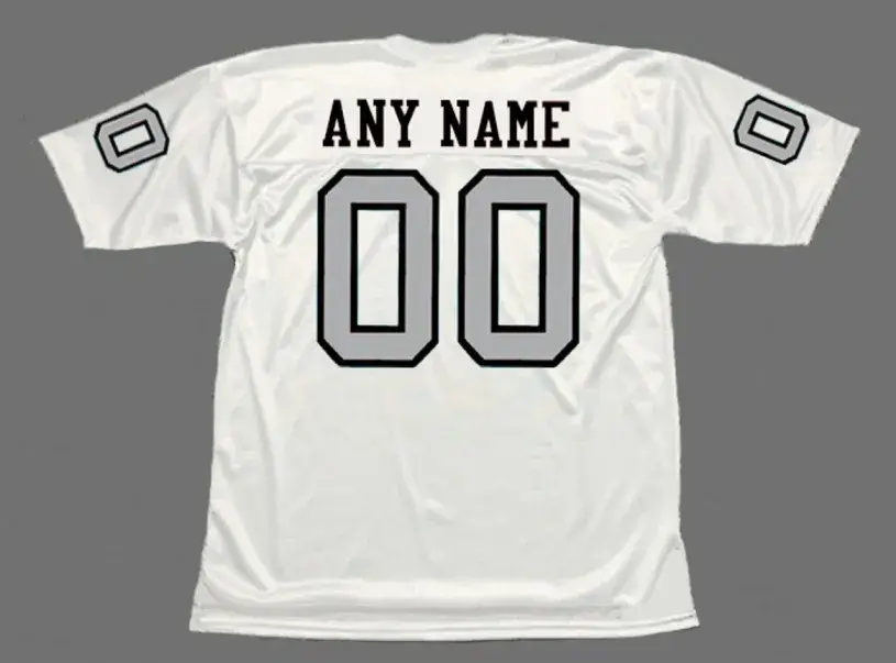OAKLAND RAIDERS 1970 Away Throwback NFL Jersey Customized “Any Name & Number(s)” 
