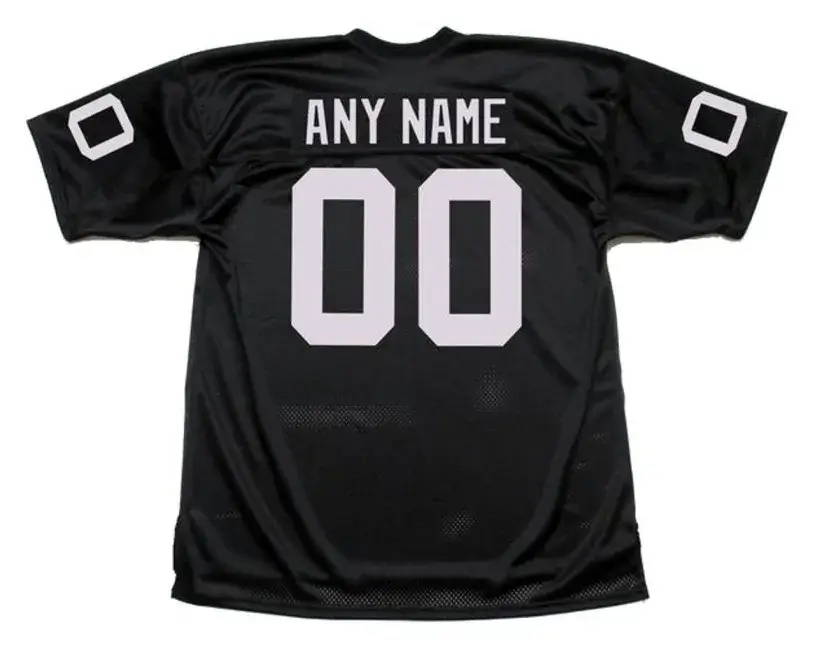 OAKLAND RAIDERS 1970’s Home Throwback NFL Jersey Customized “Any Name & Number(s)” 
