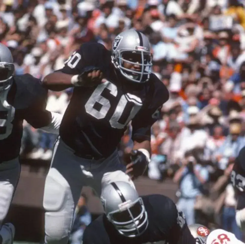OTIS SISTRUNK Oakland Raiders 1976 Throwback Home NFL Football Jersey 
