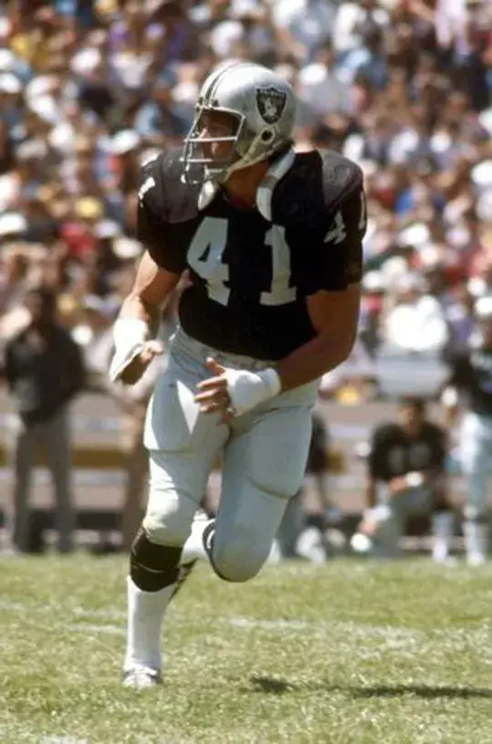 PHIL VILLAPIANO Oakland Raiders 1976 Throwback Home NFL Football Jersey 
