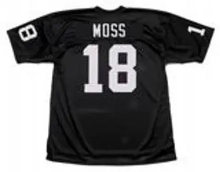 RANDY MOSS Oakland Raiders 2005 Home Throwback NFL Football Jersey 