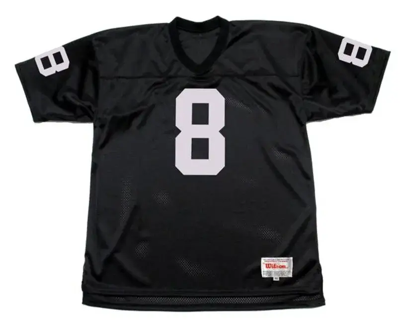 RAY GUY Oakland Raiders 1976 Throwback Home NFL Football Jersey