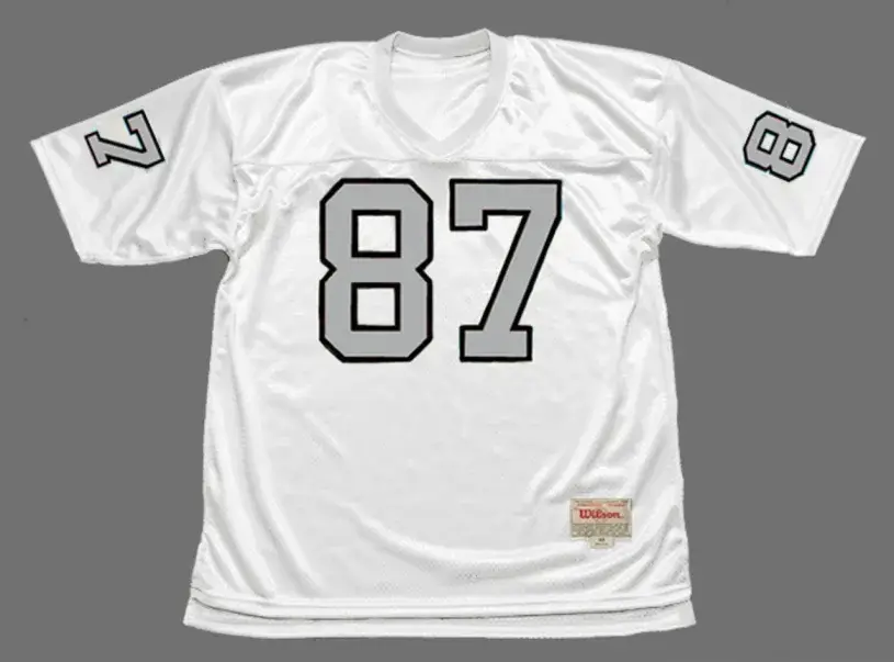 RAYMOND CHESTER Oakland Raiders 1970 Away Throwback NFL Football Jersey