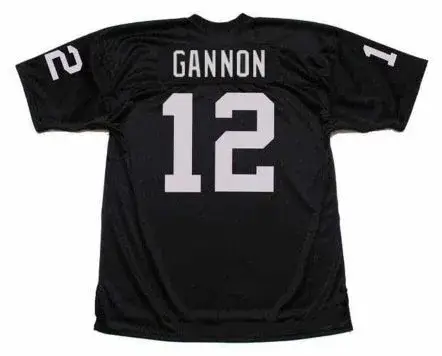 RICH GANNON Oakland Raiders 1999 Throwback Home NFL Football Jersey 
