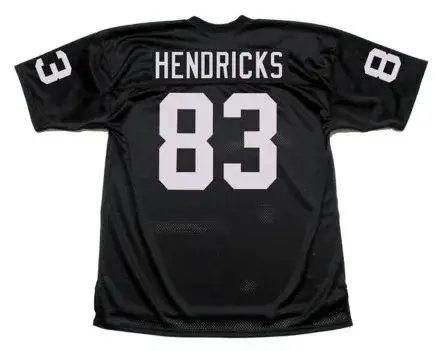 TED HENDRICKS Oakland Raiders 1976 Throwback Home NFL Football Jersey 