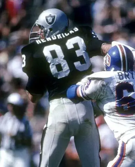 TED HENDRICKS Oakland Raiders 1976 Throwback Home NFL Football Jersey 