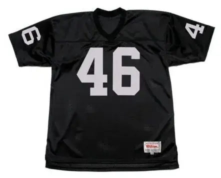 TODD CHRISTENSEN Oakland Raiders 1983 Throwback Home NFL Football Jersey