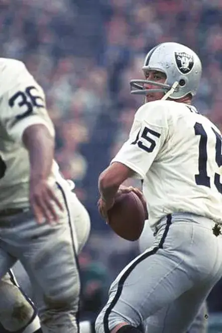 TOM FLORES Oakland Raiders 1966 Throwback Away Football Jersey 
