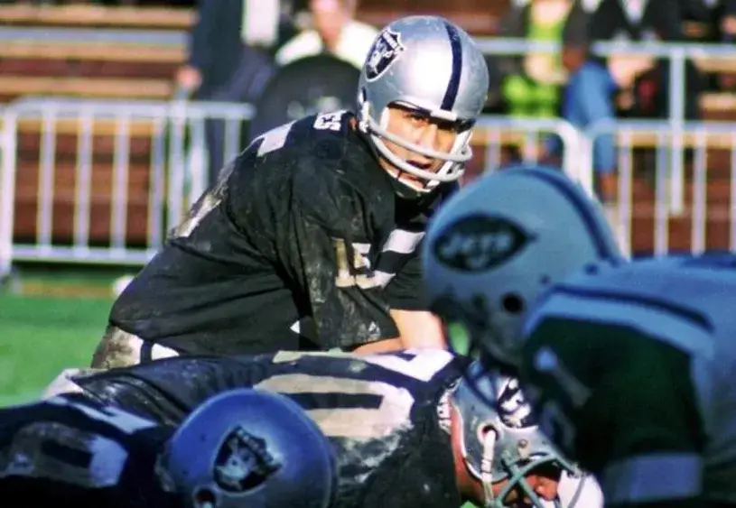 TOM FLORES Oakland Raiders 1966 Throwback Home Football Jersey 